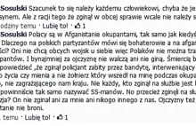 Wiceprzewodniczący FMS Sosnowiec przyrównuje Polaków walczących w Afganie do SS