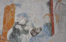 Sensacyjne odkrycie w Niedźwiedzicy koło Wałbrzycha. Freski sprzed 500 lat