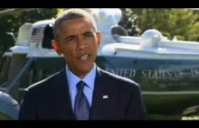 Barack Obama o nalotach wojsk USA na Syrię (23.09.2014