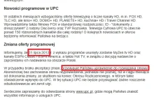 UPC zmienia regulamin - masz okazję zerwać umowę bez kary!