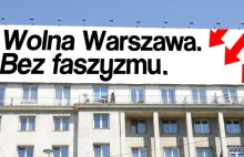 Zbierają na antyfaszystowski baner. Chcą go zawiesić 1 sierpnia w centrum W-wy