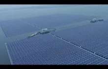 Największa na świecie pływająca farma słoneczna - Chiny