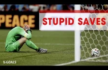 ⚽ FUNNY OWN GOALS BY GOALKEEPER ● STUPID SAVES ● FAILS ● WORST GOALKEEPE...
