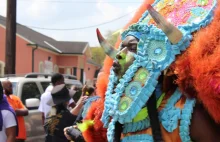 Karnawał w Rio? Przebija go parada czarnoskórych Indian w Nowym Orleanie