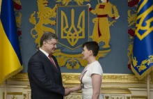 Bohater Ukrainy Nadija Sawczenko w areszcie