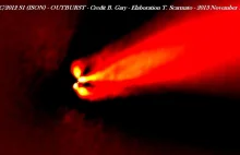 Rozbłysk komety ISON
