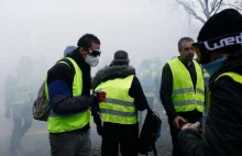 Podczas protestu "żółtych kamizelek" we Francji w wypadku zginął kierowca