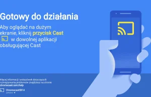 Chromecast — aplikacje w Polsce w 2018 roku