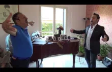 lekcja śpiewania u Salvatore Fisichella