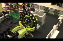 Mini linia produkcyjna z Lego