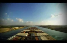 Krótka wycieczka kontenerowcem po Nowym Kanale Sueskim