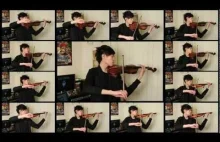 Motyw muzyczny ze Skyrima wykonany na skrzypcach