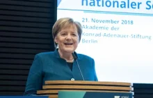 Merkel: Państwa muszą porzucić suwerenność dla nowego porządku światowego
