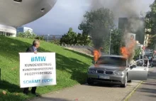 Niezadowolony klient podpala swoje BMW w Monachium