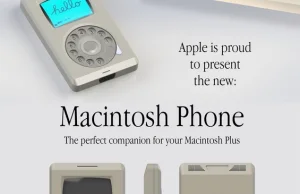 Jak wyglądałby iPhone w latach 80.?