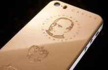 Złoty iPhone z Putinem