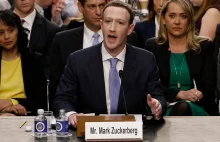 najważniejsze wątki z przesłuchania Marka Zuckerberga