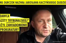 Czy Durczok znieważył Jarosława Kaczyńskiego? Jest zawiadomienie do prokuratury