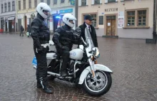 Pierwszy w Europie policyjny Harley-Davidson będzie jeździł w Rzeszowie -
