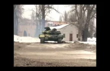 Driftowanie człogiem T-64