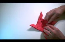 Roża, instrukcja zrobienia origami