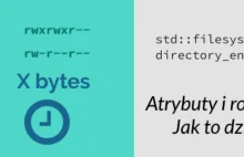 Rozmiar oraz atrybuty plików - jak to działa w C++17?