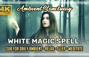 White Magic Spell | Ambient Music | 4K UHD | 2 hours