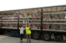 Nielegalny transport śmieci z Niemiec zatrzymany w okolicach Dąbrowy...