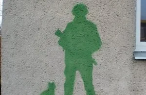 W Wilnie pojawił się pierwszy "zielony ludzik"