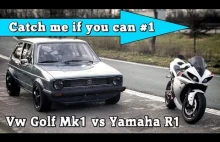 VW Golf Mk1 1056HP vs Yamaha R1 182HP