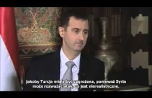 Wywiad z el-Assadem: o wojnie, rebeliantach i broni chemicznej