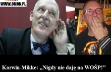 Korwin-Mikke: „Nigdy nie daję na WOŚP!”