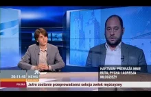 Marcin Kruszewski vs Jan Hartman (15.07.2014 Polsat News)
