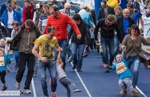 Kiedy rodzic ma większe ambicje niż dziecko. Przykre widoki na jednym z biegów