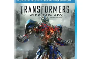 TEST Blu Ray , Blu Ray 3D - Transfomers Wiek Zagłady