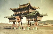 Mongolia w 1913 r. na barwnych fotografiach