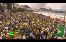 3 miliony Brazylijczyków zebrało się podczas antyrządowej demonstracji