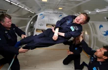 Stephen Hawking poleci w kosmos