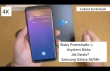 Samsung Galaxy S8+ Bixby przemówiło! :D ... Niestety nie po polsku :(