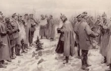 Bożonarodzeniowy rozejm na froncie I wojny światowej. Żołnierze sami...