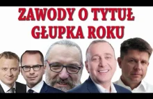 ZAWODY O TYTUŁ GŁUPKA ROKU