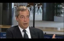 Długi wywiad z Nigelem Farage na temat przyszłości UE