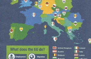 Mała Polka w Gloucester otrzymała dzienniczek ucznia z mapą Europy… bez Polski