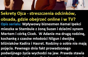 Sekrety Ojca – streszczenia odcinków, obsada, gdzie obejrzeć online i w TV?