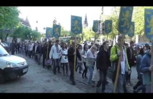 Lwów, marsz na cześć faszystowskiej dywizji SS Galizien
