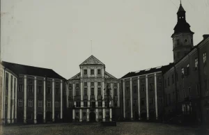Zamek Radziwiłłów w 1927 roku na zdjęciach