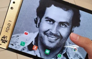 Niezniszczalny składany smartfon od brata Pablo Escobara | GRYOnline.pl