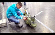 SUPER BIG RC HELI BICOPTER CHINOOK I 2. PLACE ON TV I Boeing-Vertol CH-47...