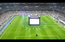Reakcja Bernabeu na gol Sergio Ramosa.