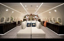 Wnętrze jedynego prywatnego Boeinga 787 Dreamliner